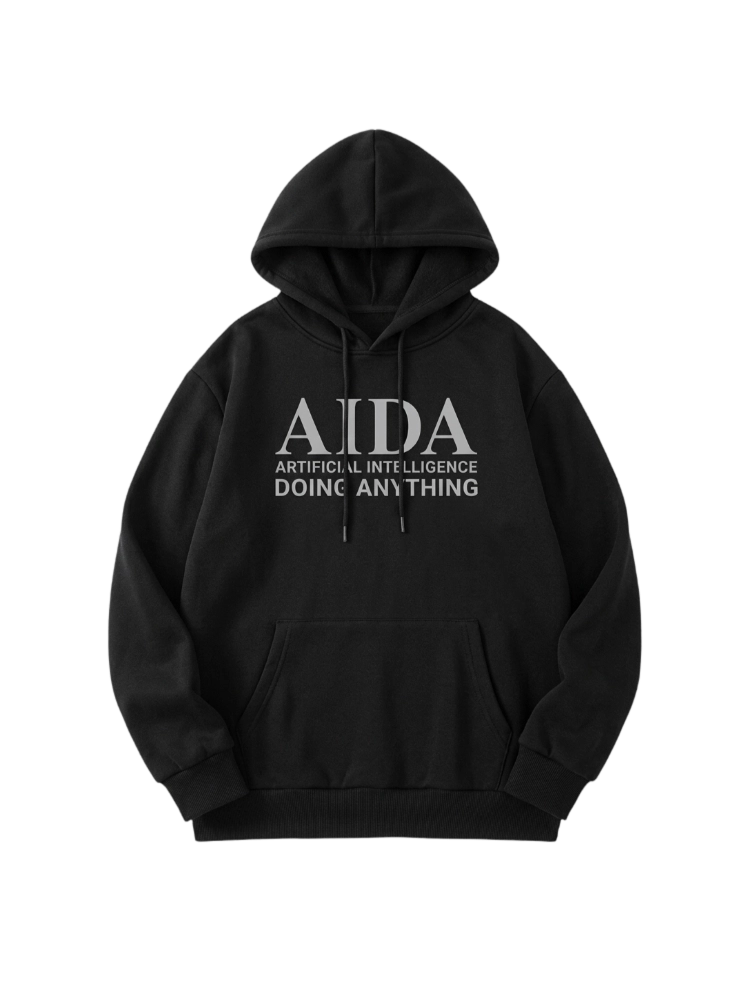 Statement Pullover Hoodie